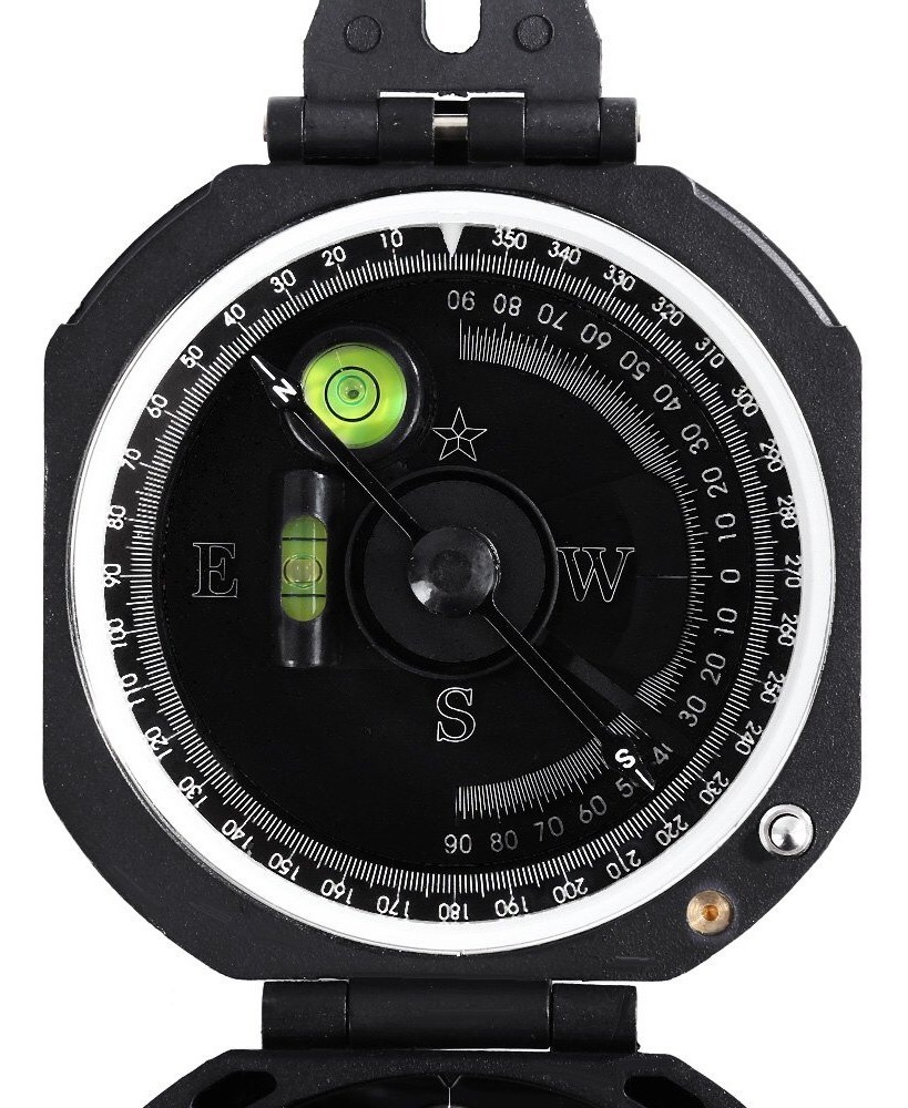 Brújula Tipo Brunton Caja De Plastico, Geología Y Topografía