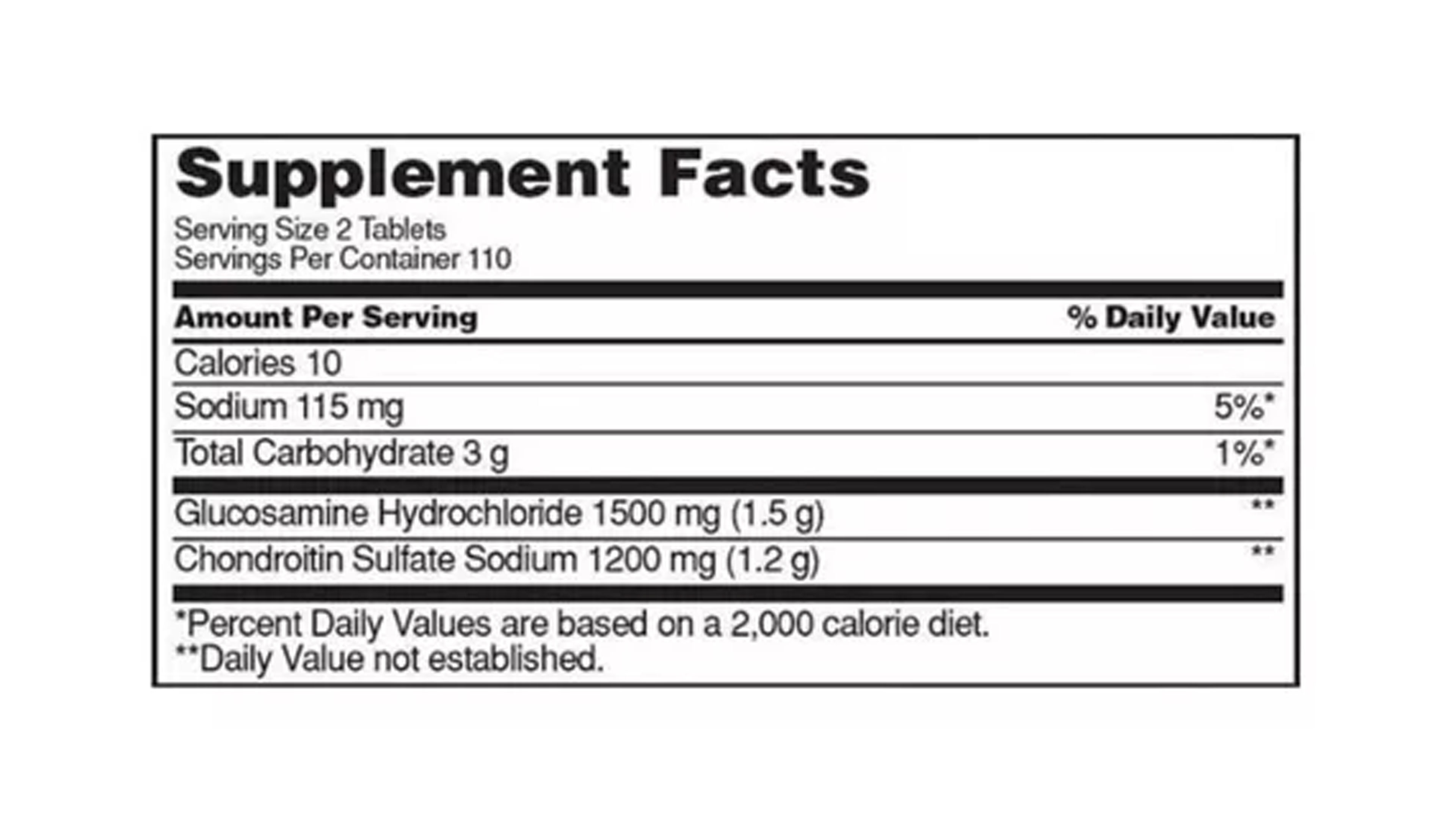 Glucosamina 1500mg Condroitina 1200mg con 280tabs Kirkland Signature Articulaciones 