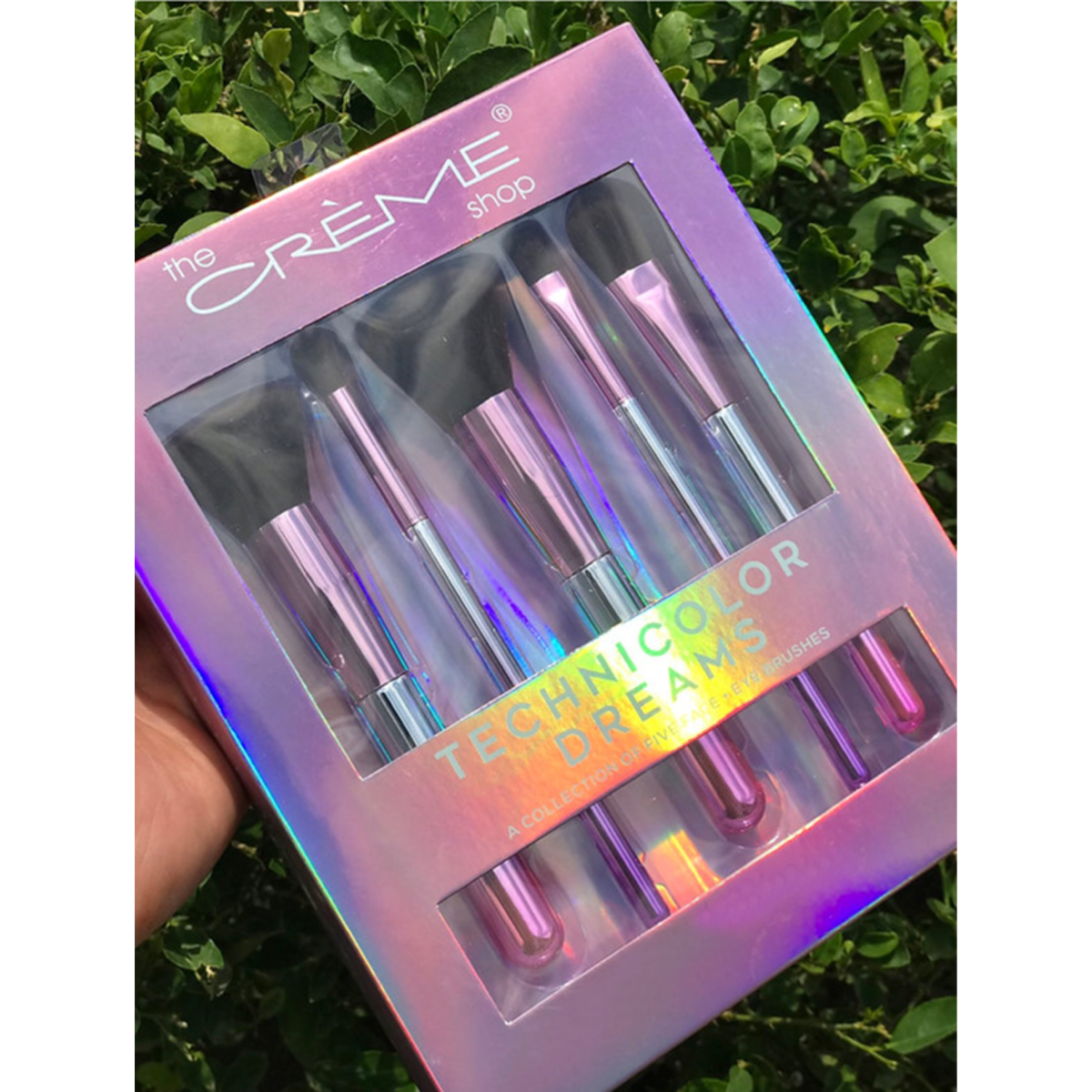 Set Brochas Para Maquillaje Profesional 5 Piezas 