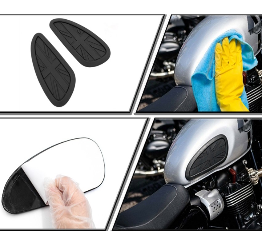 Tank Pad Rodilla Lateral Protector De Tanque Lateral Moto