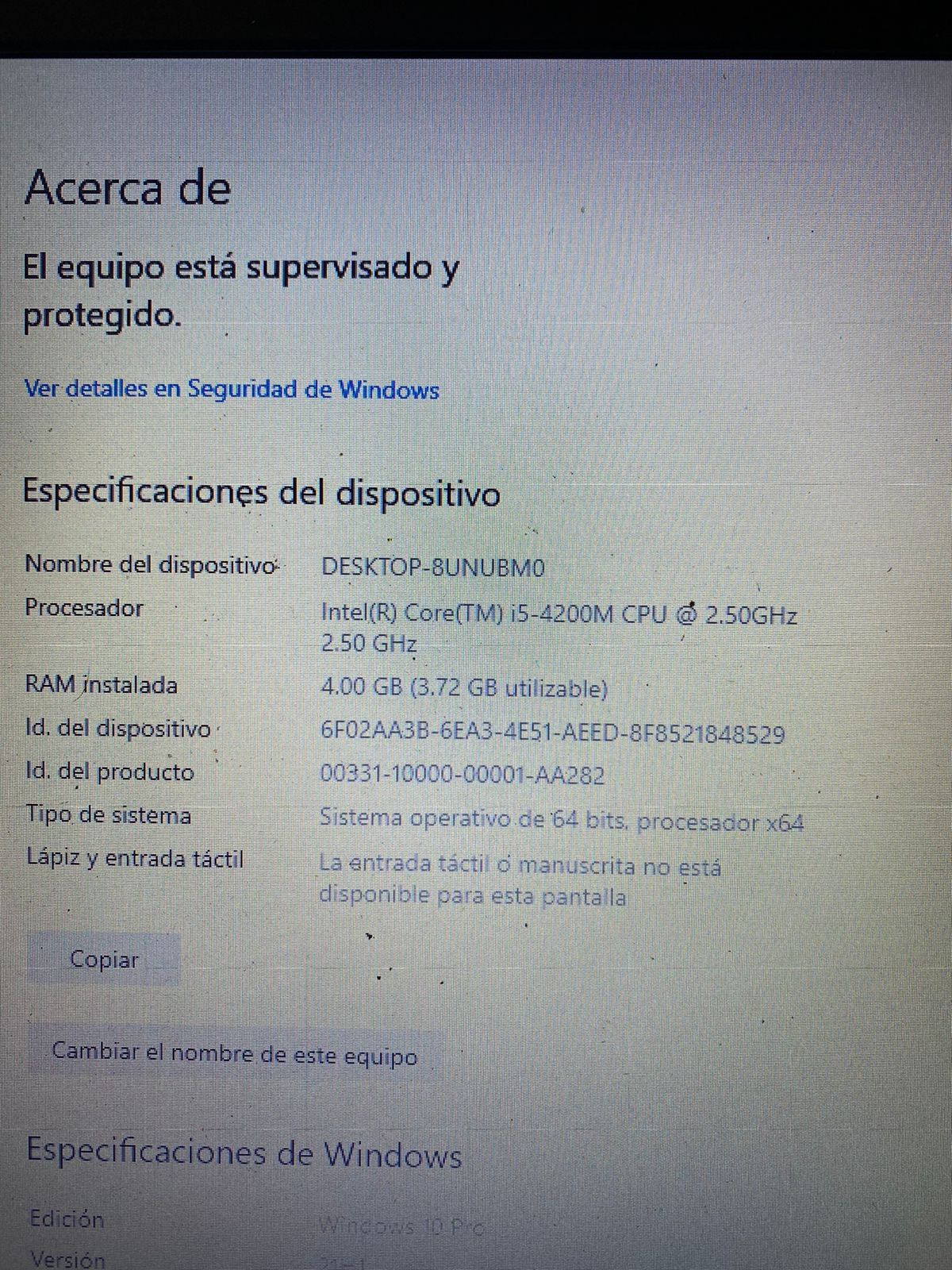 Laptop Lenovo Thinkpad E440 I5 4ta 8gb Ram 120gb Ssd Cam
