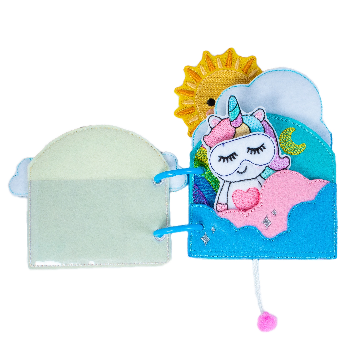 Libro Sensorial: Casita Del Unicornio