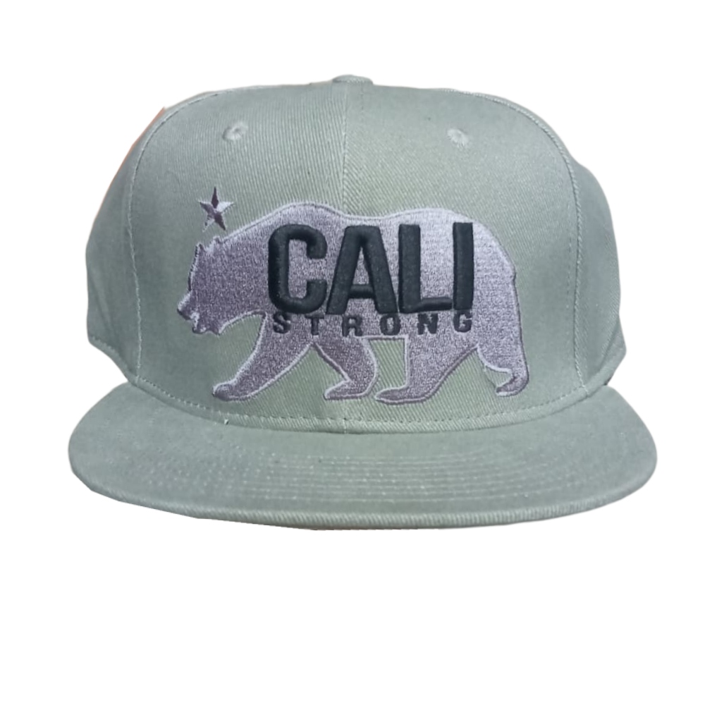 Gorra Casual Cali Strong Snapback Gris-Unisex 372446 