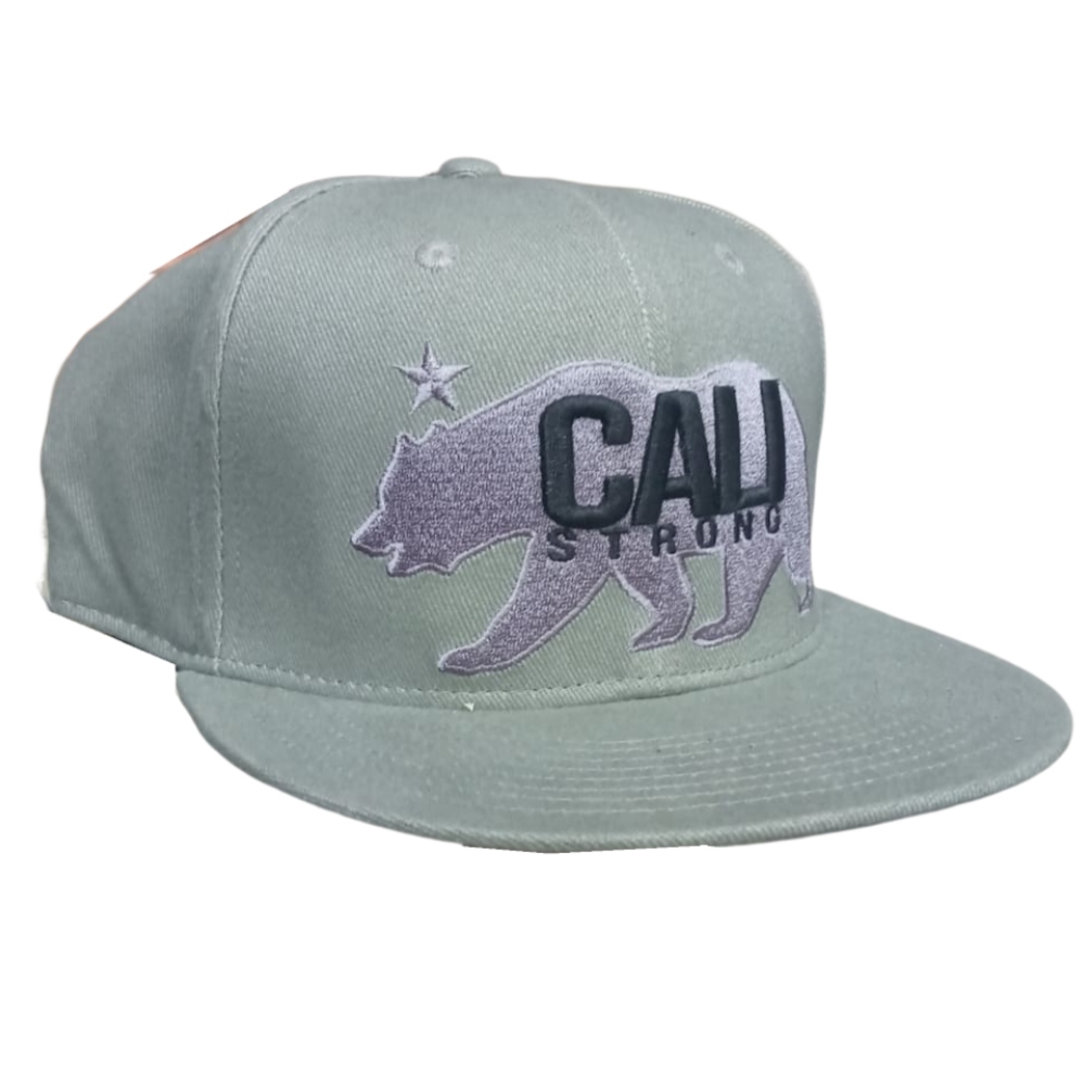 Gorra Casual Cali Strong Snapback Gris-Unisex 372446 