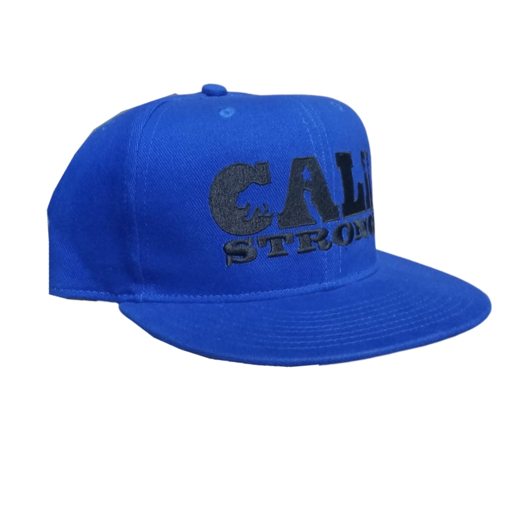 Gorra Cali Strong Snapback Azul Unisex 382547