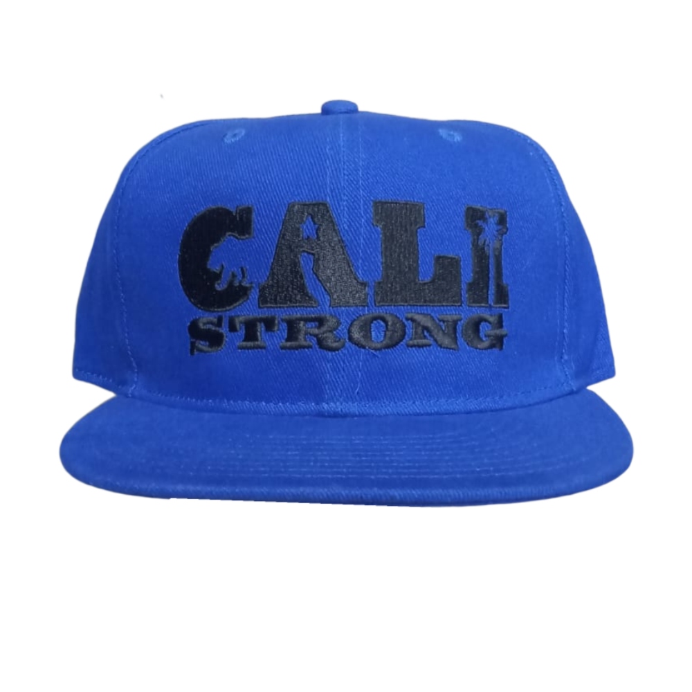 Gorra Cali Strong Snapback Azul Unisex 382547