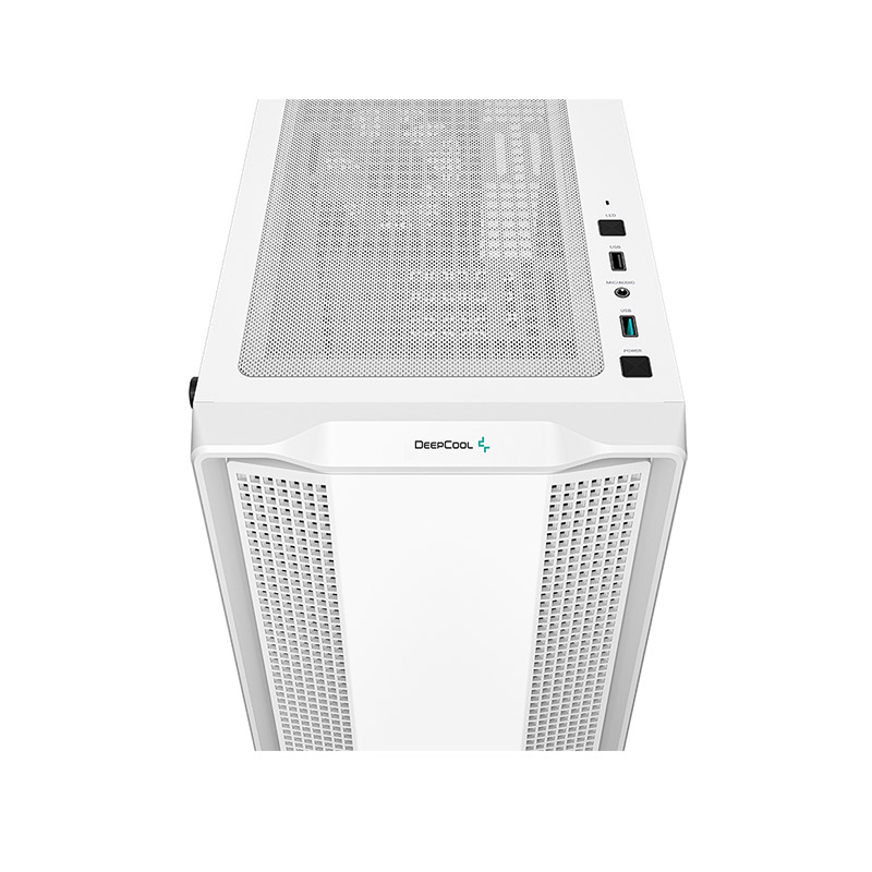 Gabinete Deepcool CC360 Matx ARGB S/ Fuente Cristal R-CC360-WHAPM3-G-1