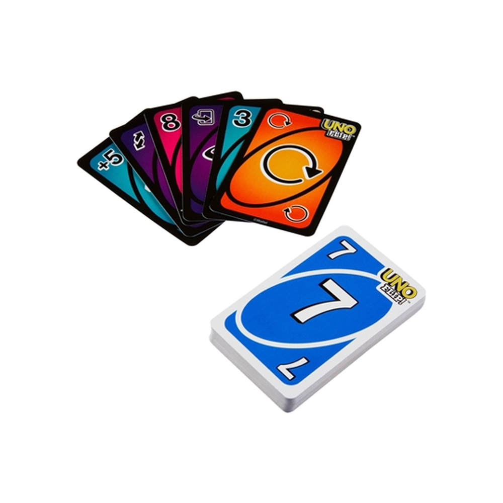 Juego de Mesa Silver Games 22322 Uno Flip Morado
