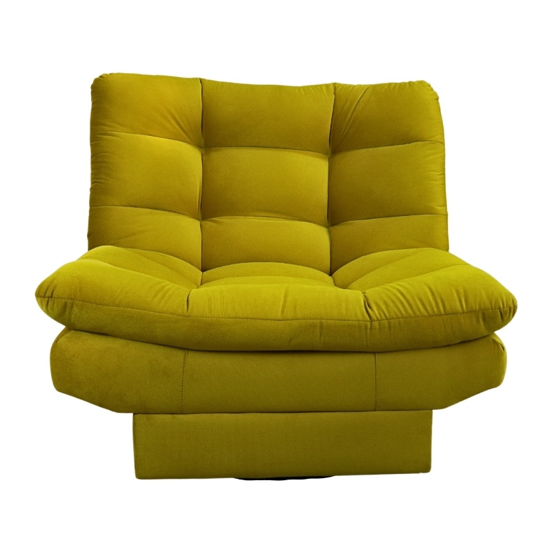 Sillón Moderno Individual Amarillo