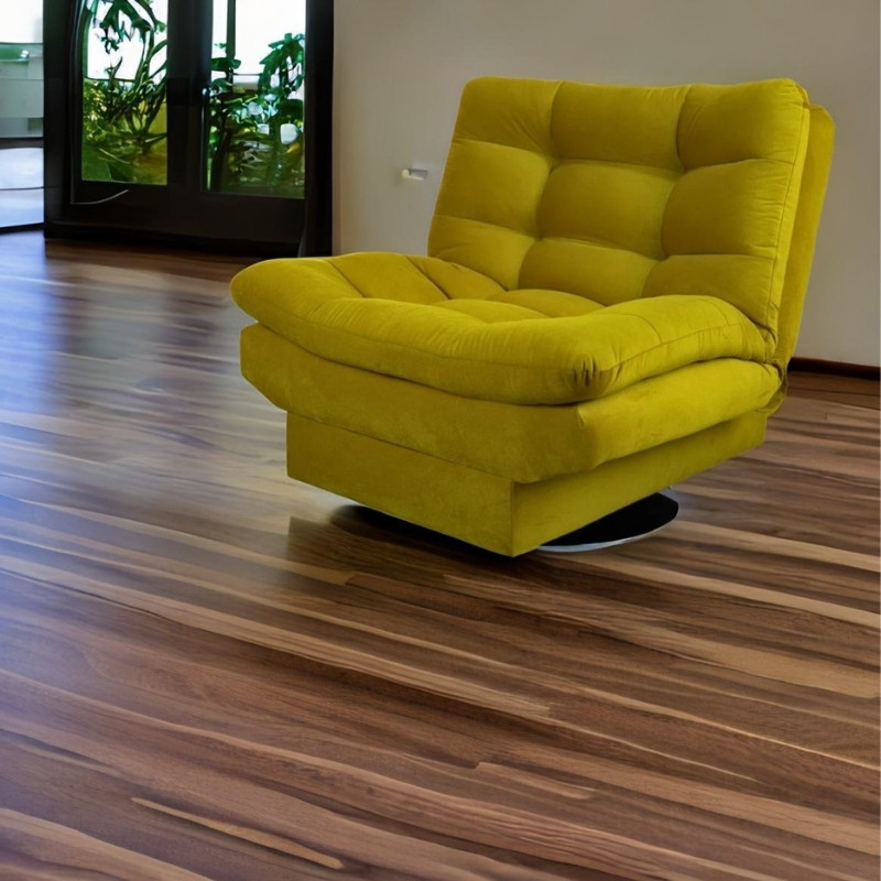 Sillón Moderno Individual Amarillo