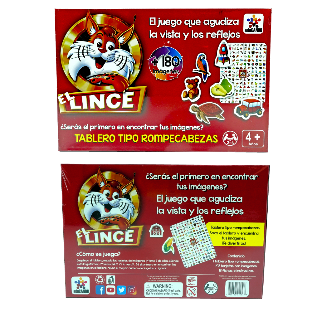 Juego de Mesa Educando 02456 El Lince
