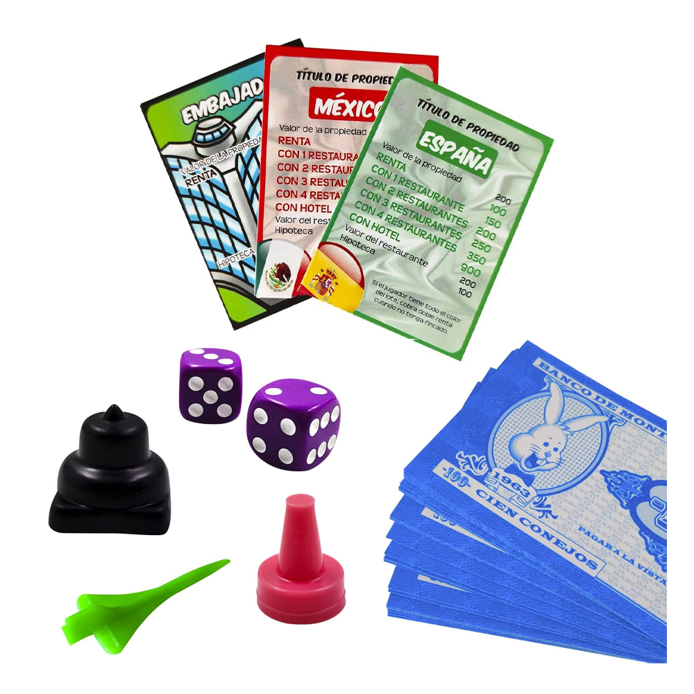 Juego de Mesa Monte Carlo 60412 Turista Mundial