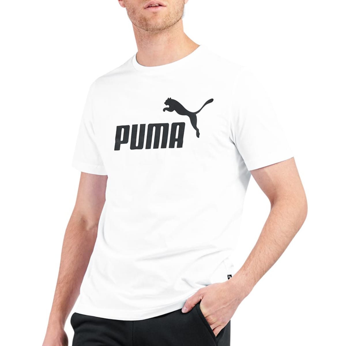 Playera puma blanca online hombre