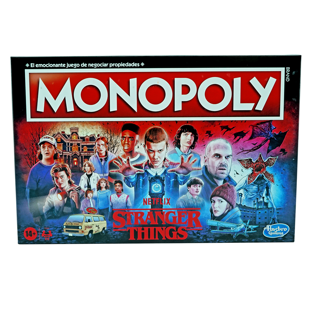 Juego de Mesa Hasbro Gaming F25445731 Monopoly Stranger Things 