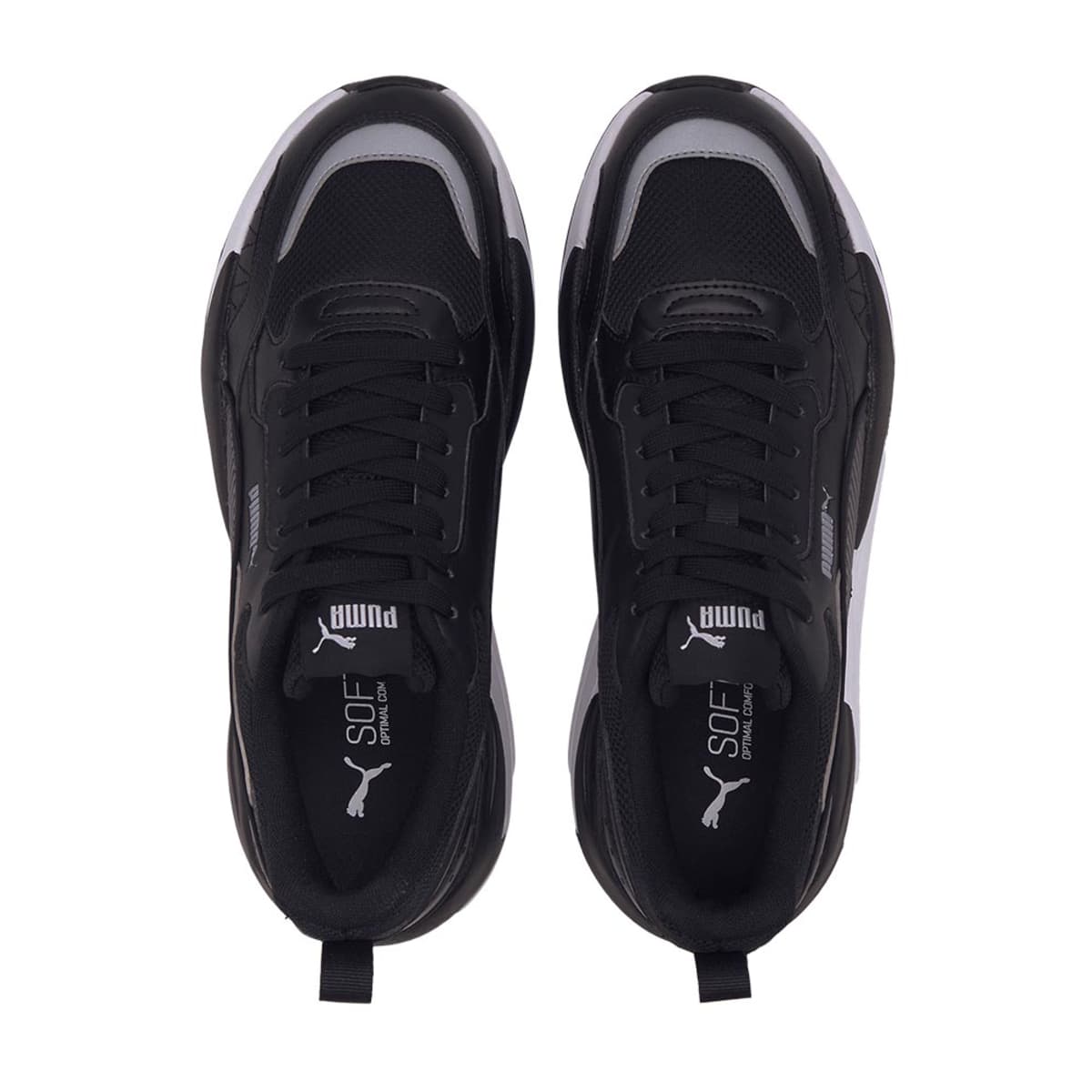 Tenis casual urbano Puma X Ray 2 Square para hombre, color negro, mod. 1057378