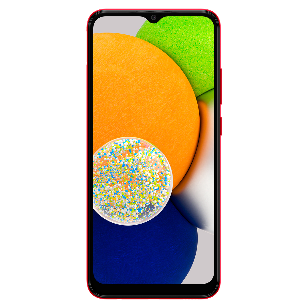Celular Samsung Galaxy A03 Dual Sim 128GB Red 4GB Ram