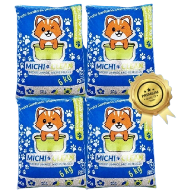 Paquete de Arena Michi Clean 24 kg