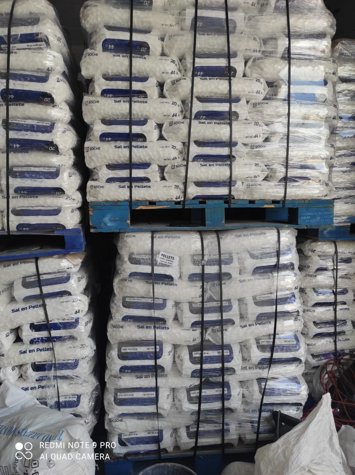 Sal En Pellets Roche 20 Kg