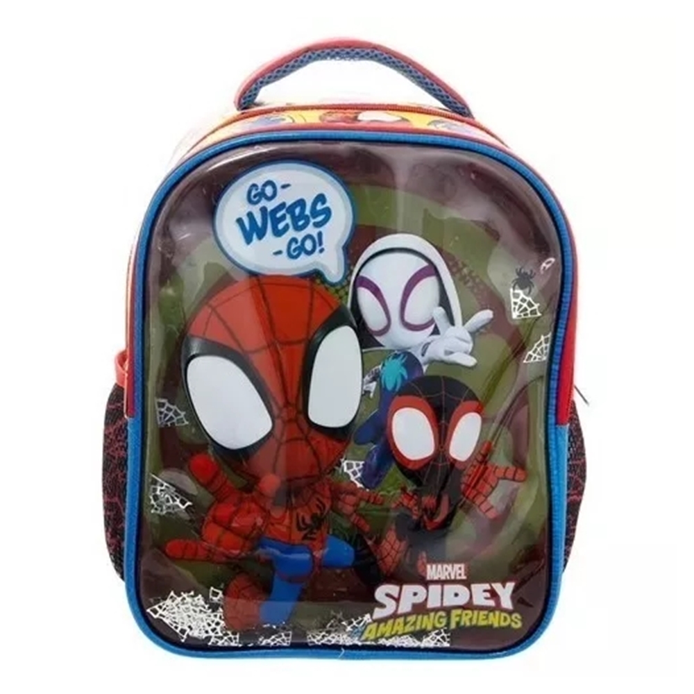 Mochila Pequeña Preescolar Ruz Spiderman 174701 Webs
