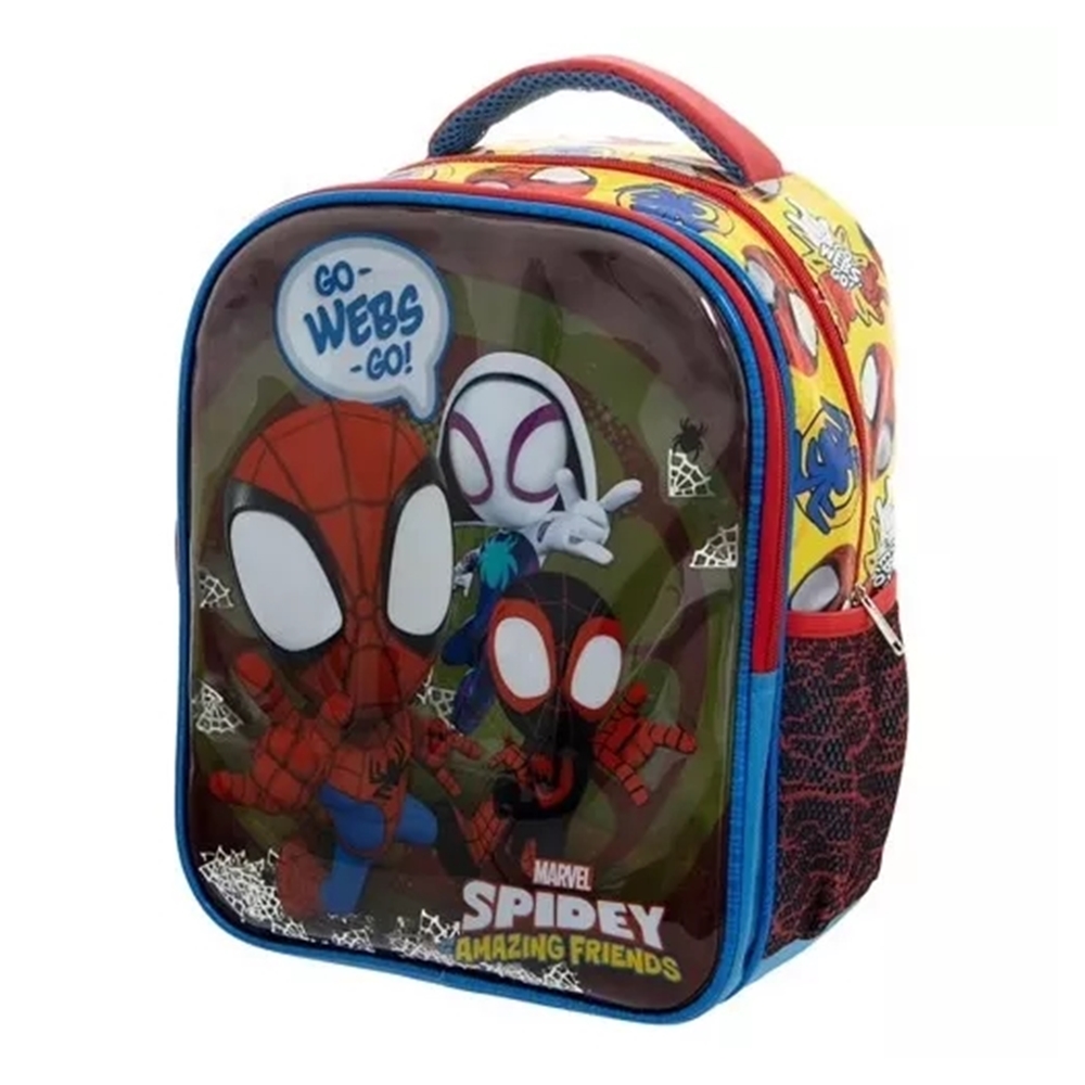 Mochila Pequeña Preescolar Ruz Spiderman 174701 Webs
