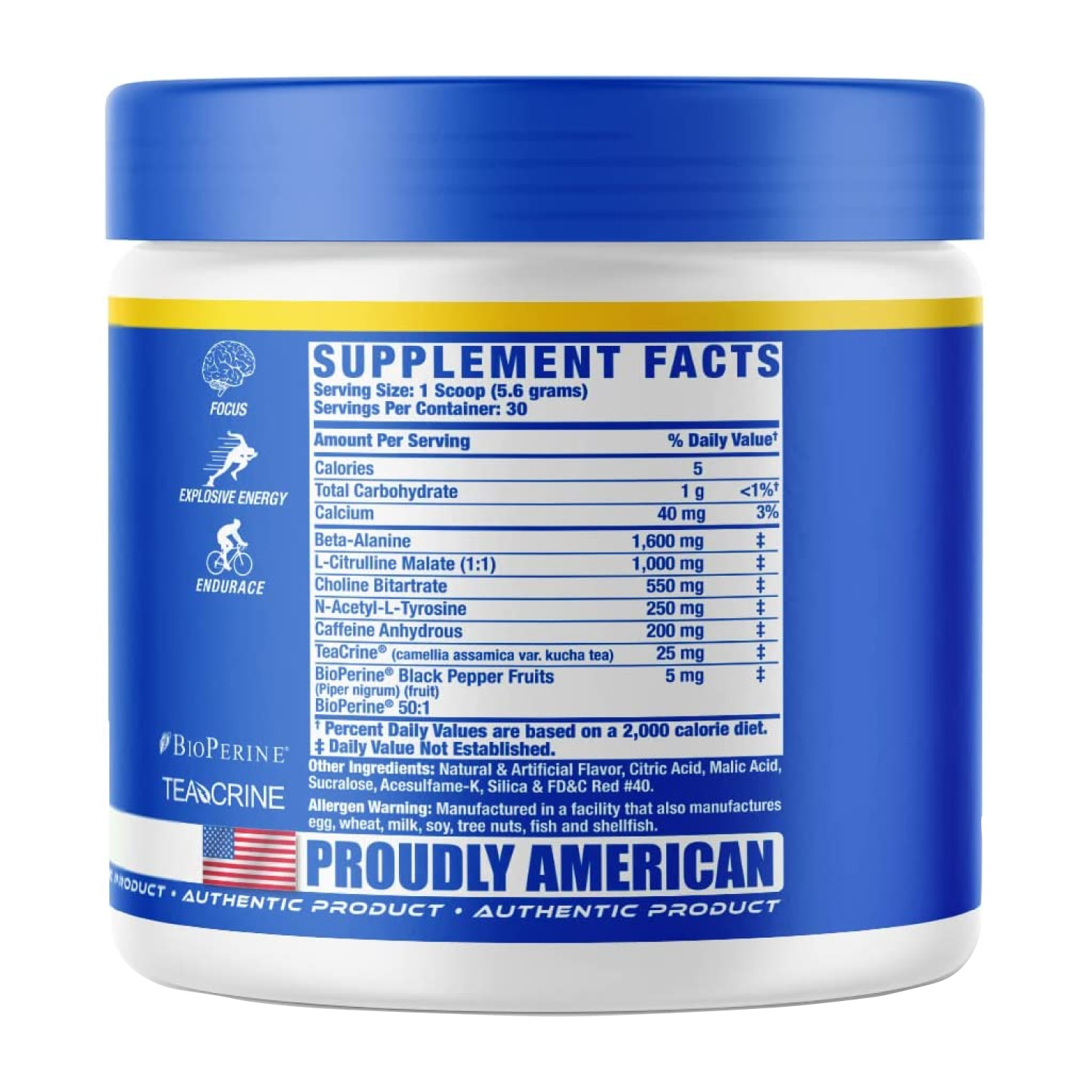 Pre-Entreno Ronnie Coleman Pre XS 168g 30 Serv. - Manzana Verde