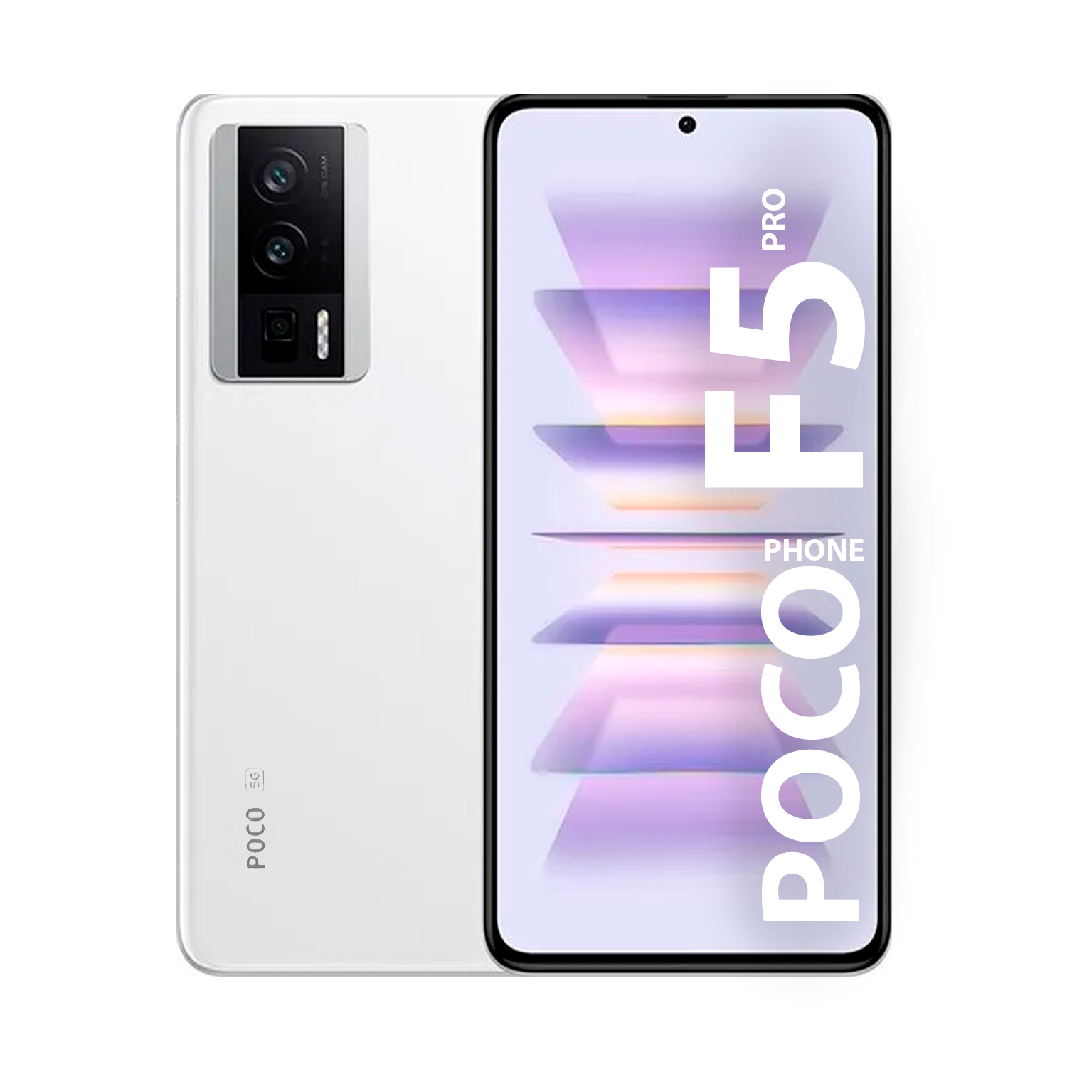 Celular Poco F5 Pro 256GB 12GB RAM color Blanco 5G