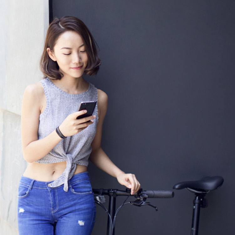 Bicicleta Electrica Xiaomi Mi Electric Folding Bike EU Negra.