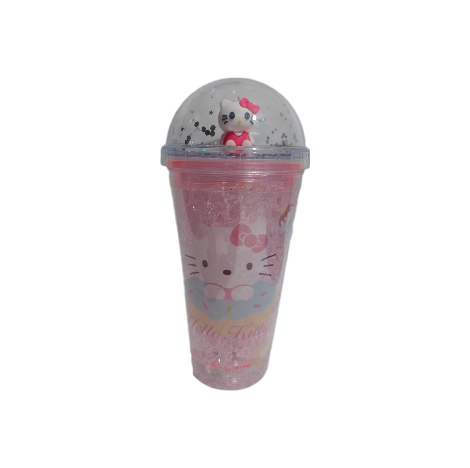 Vaso De Hidrogel Hello Kitty Con Luz 