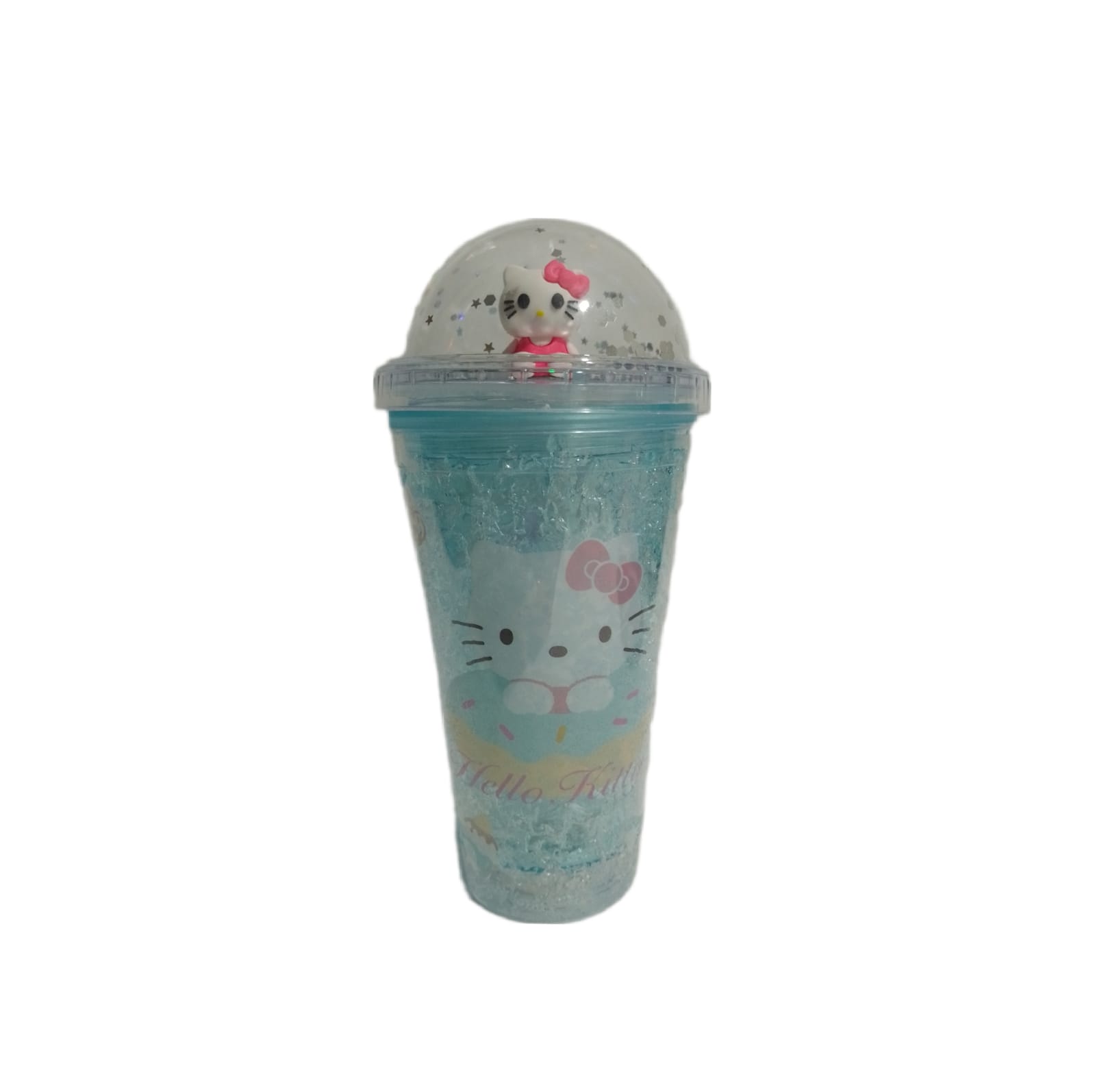 Vaso De Hidrogel Hello Kitty Con Luz 