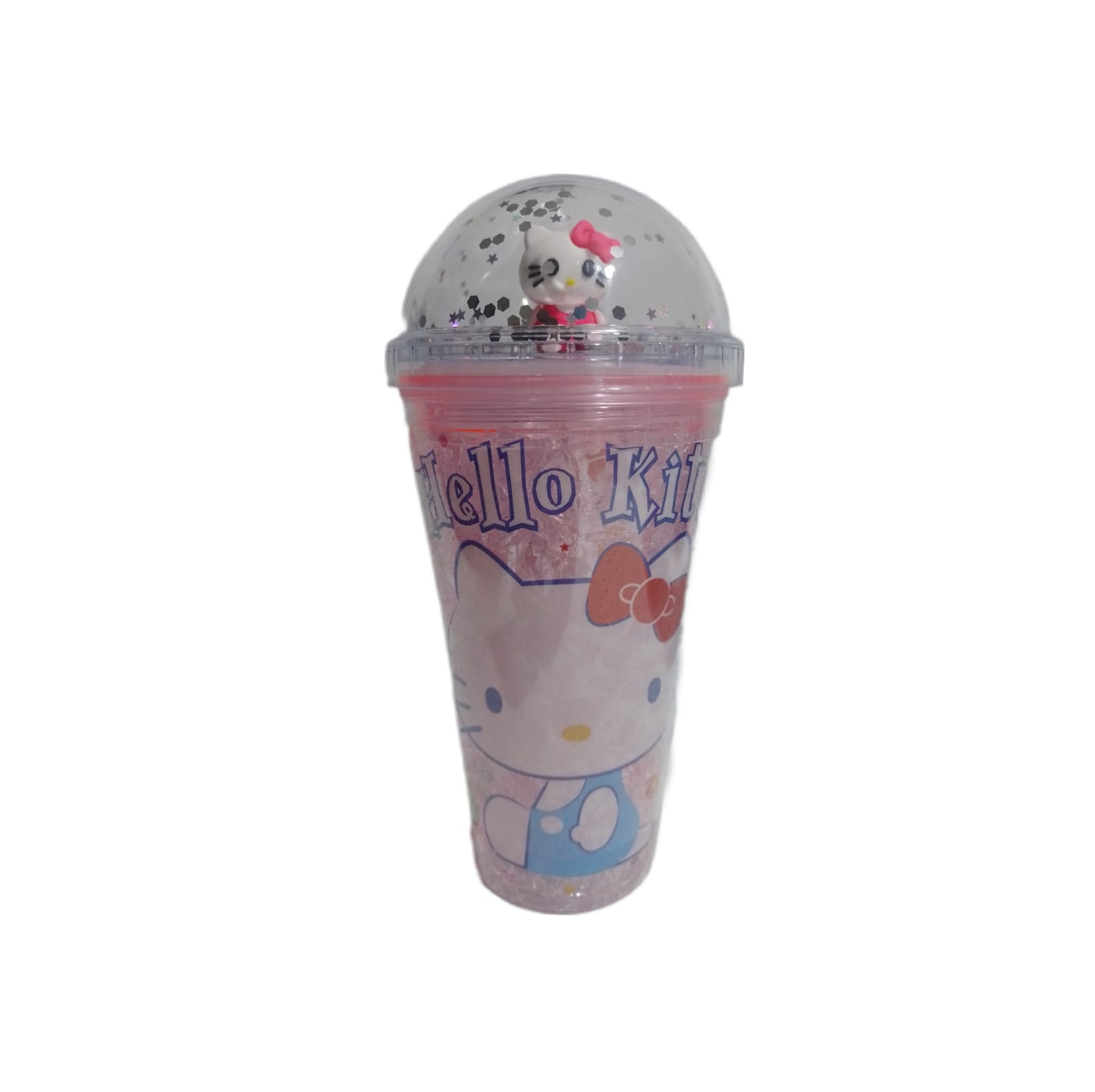 Vaso De Hidrogel Hello Kitty Con Luz 