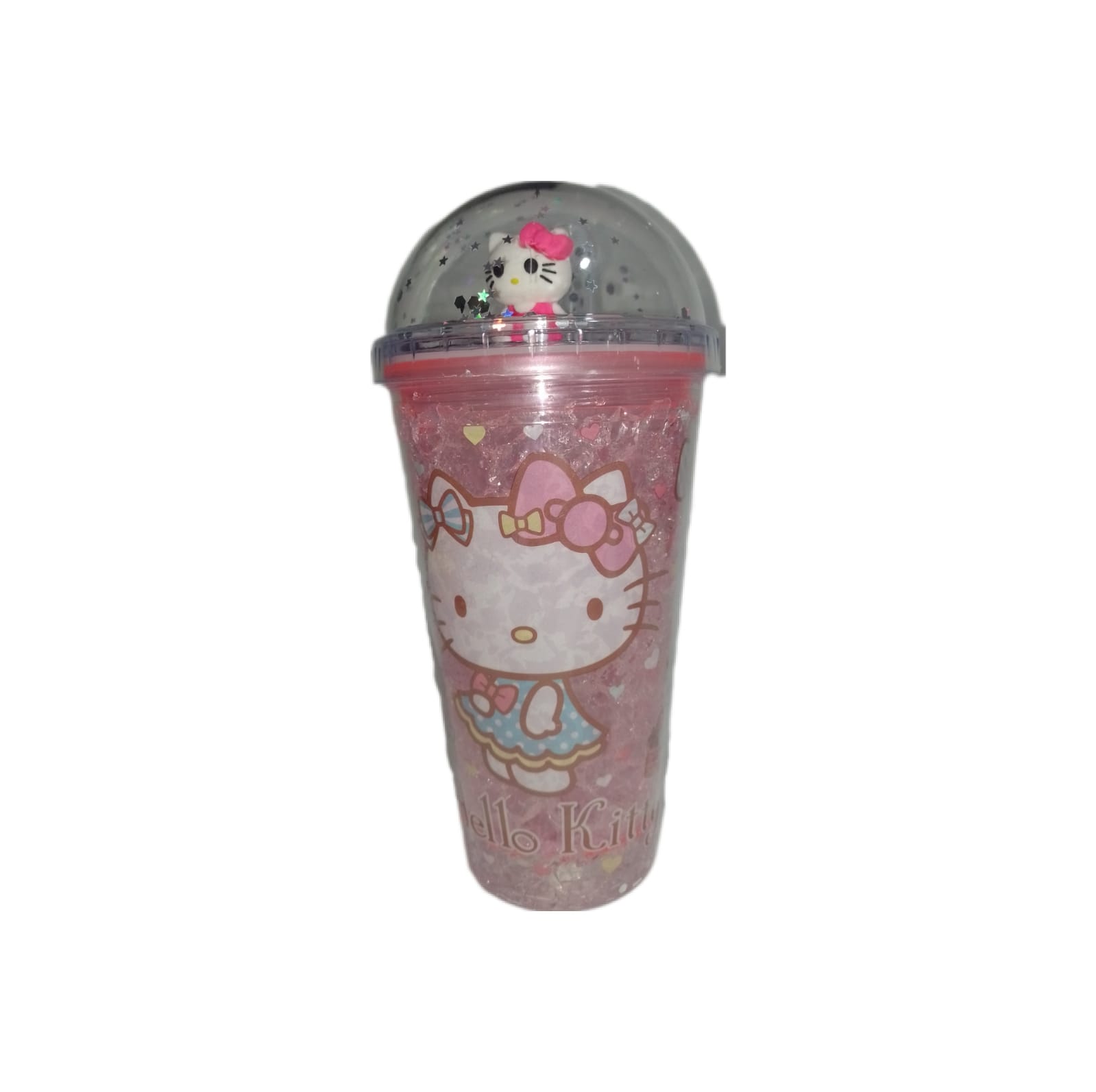 Vaso De Hidrogel Hello Kitty Con Luz 