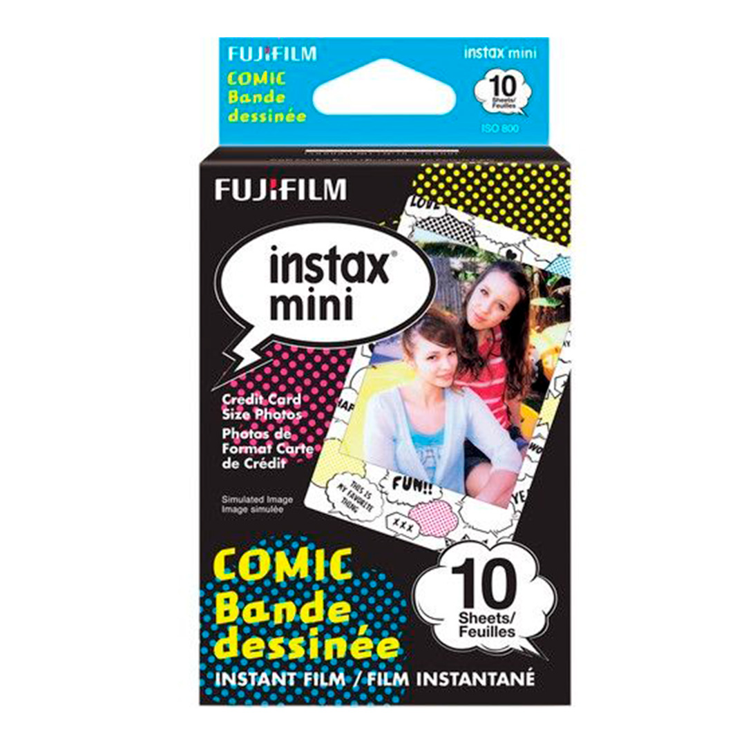 Cartucho Fujifilm Instax Mini Comic para 10 Fotos