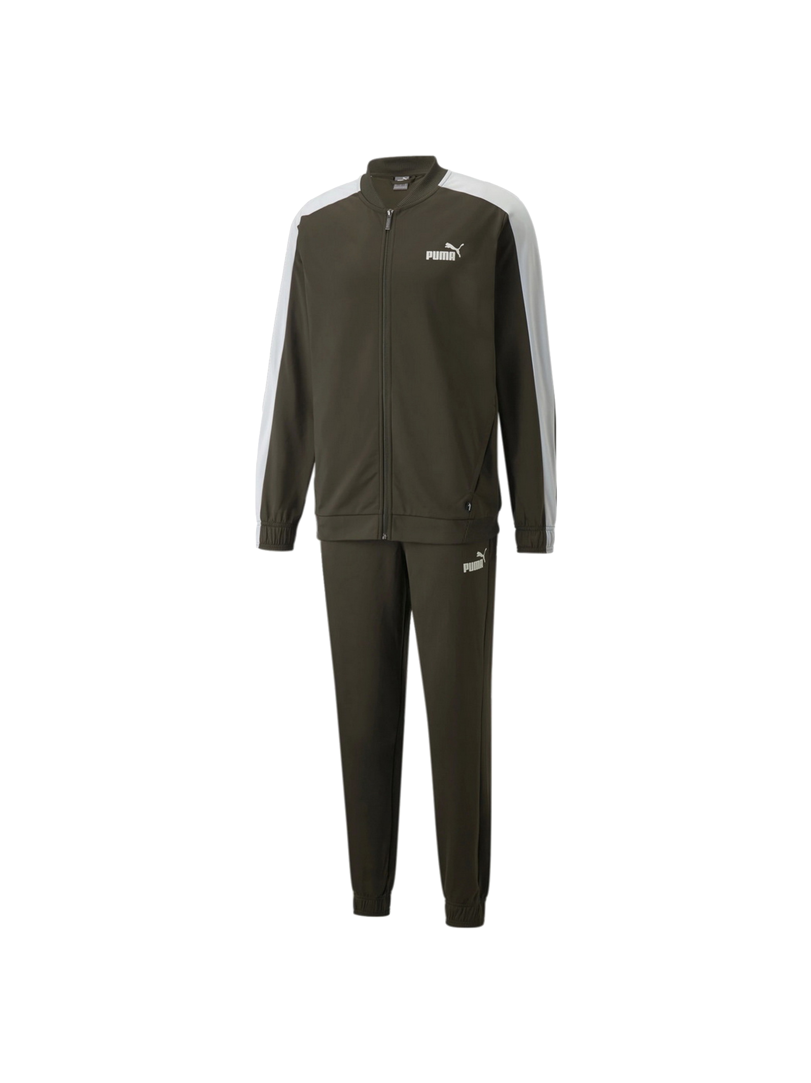 Conjunto Pants Hombre Puma Baseball Tricot Suit 848121 verde.