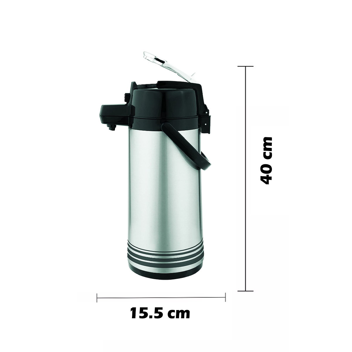 Jarra Térmica Acero Inoxidable Capacidad 2.2 Litros