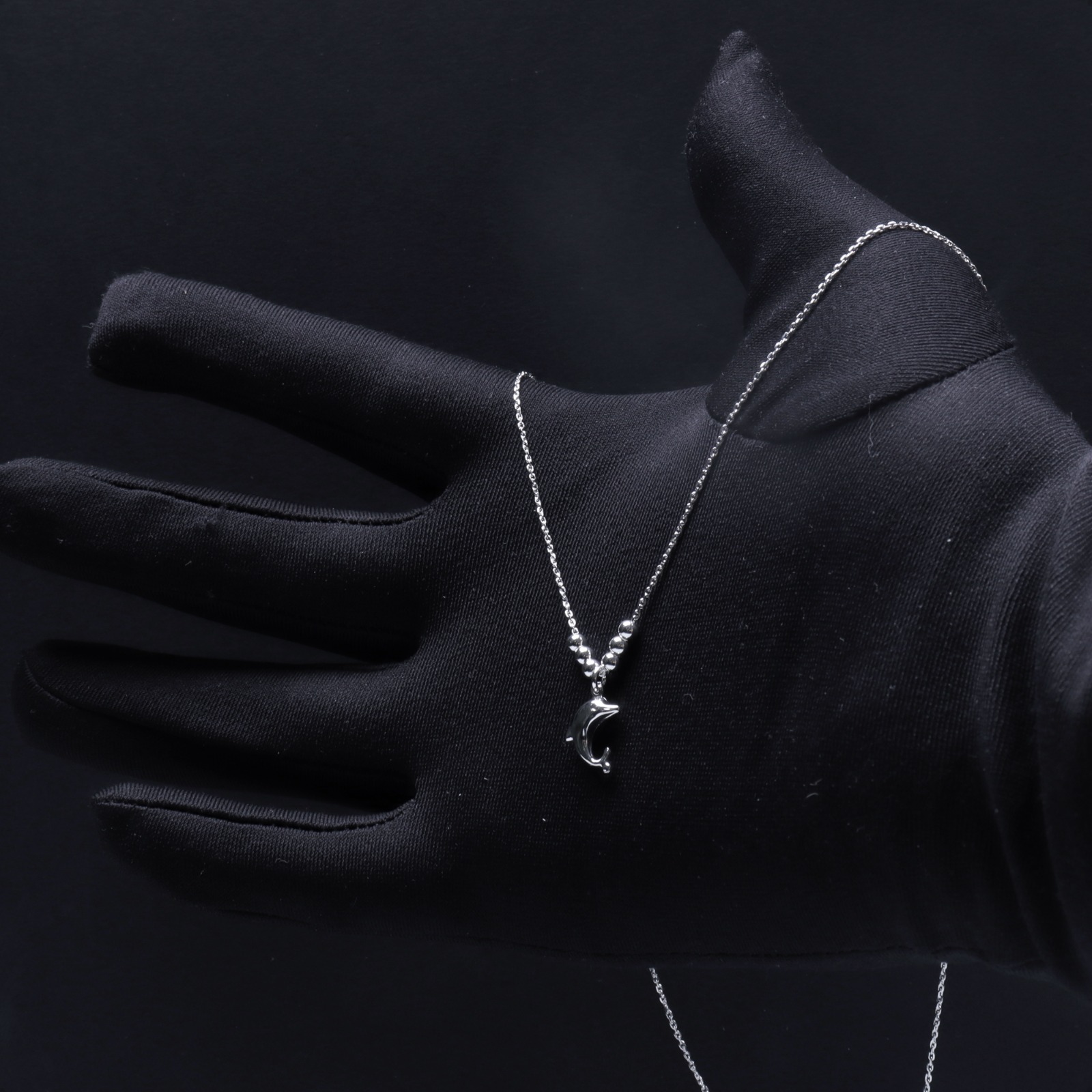 Collar Semanario Con Medalla / Dije Delfín Plata Ley 925