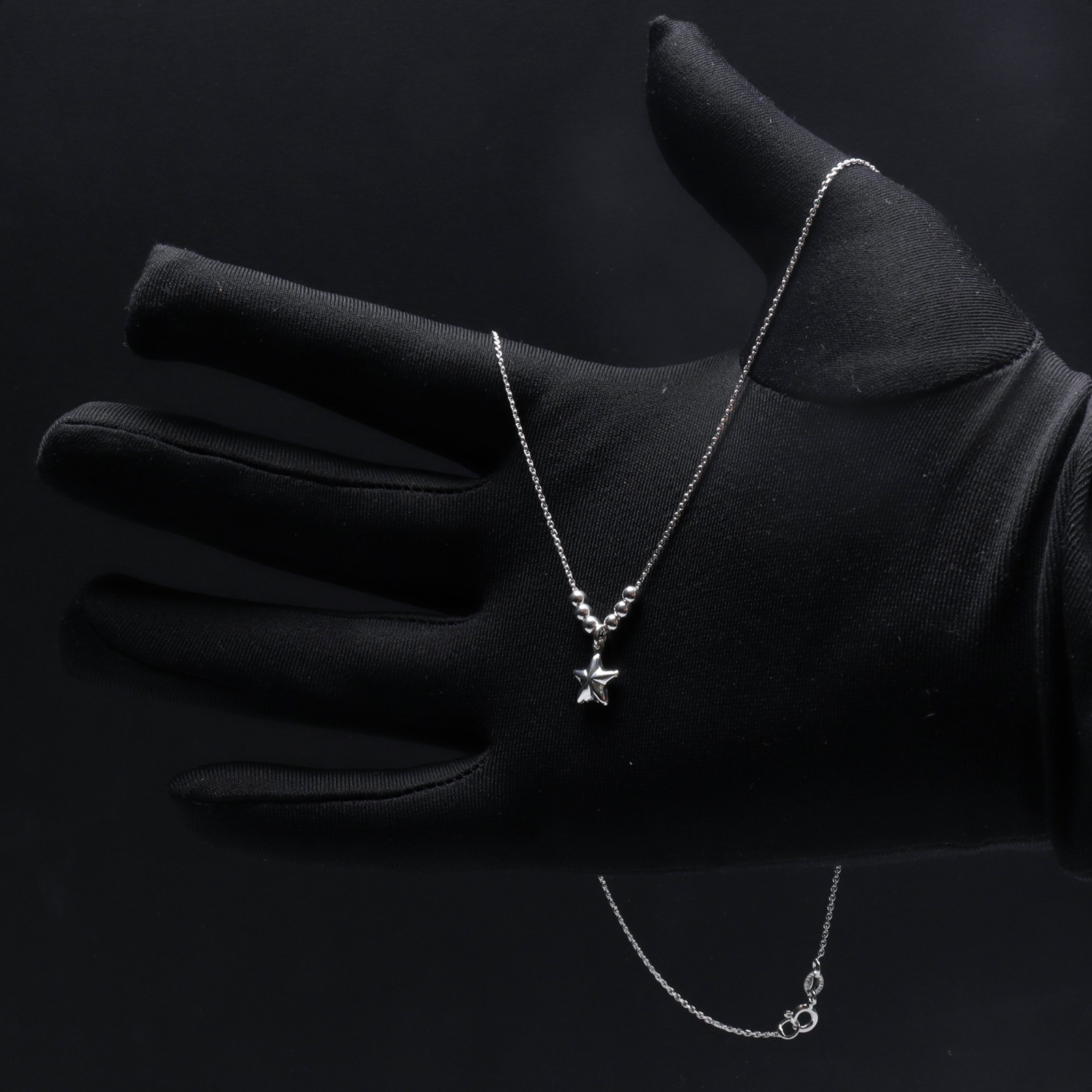 Collar Semanario Con Medalla / Dije Estrella Plata Ley 925