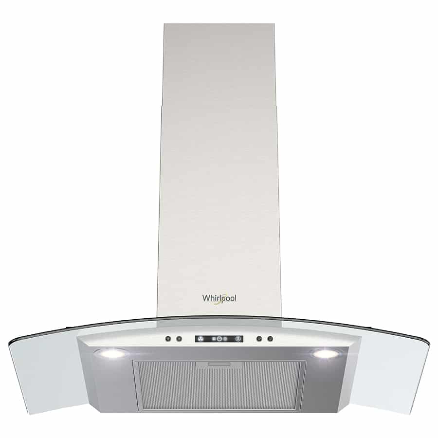 Campana Whirlpool de Pared 76 cm Acero Inoxidable WHW7610S