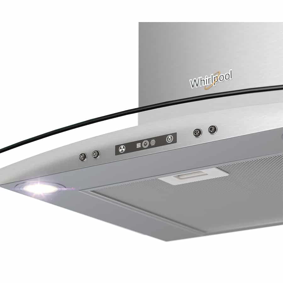 Campana Whirlpool de Pared 76 cm Acero Inoxidable WHW7610S