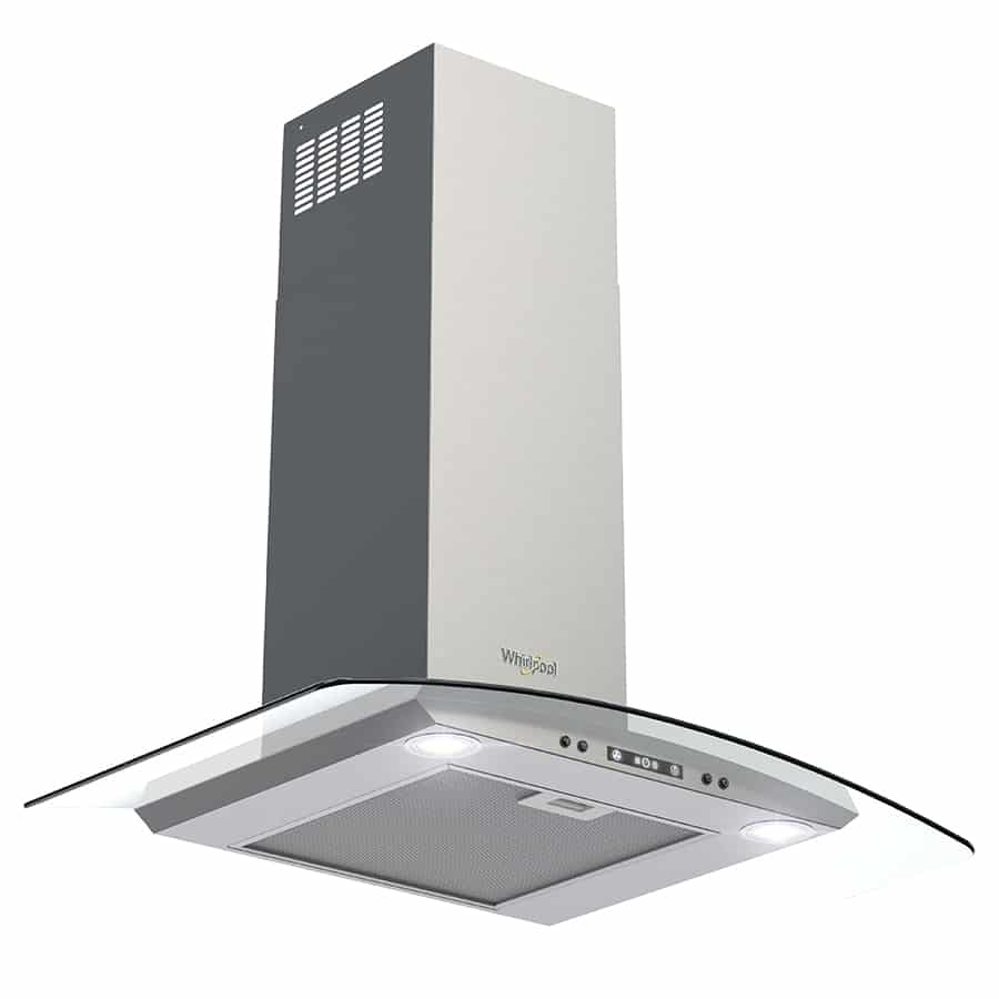 Campana Whirlpool de Pared 76 cm Acero Inoxidable WHW7610S