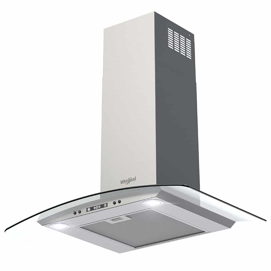 Campana Whirlpool de Pared 76 cm Acero Inoxidable WHW7610S