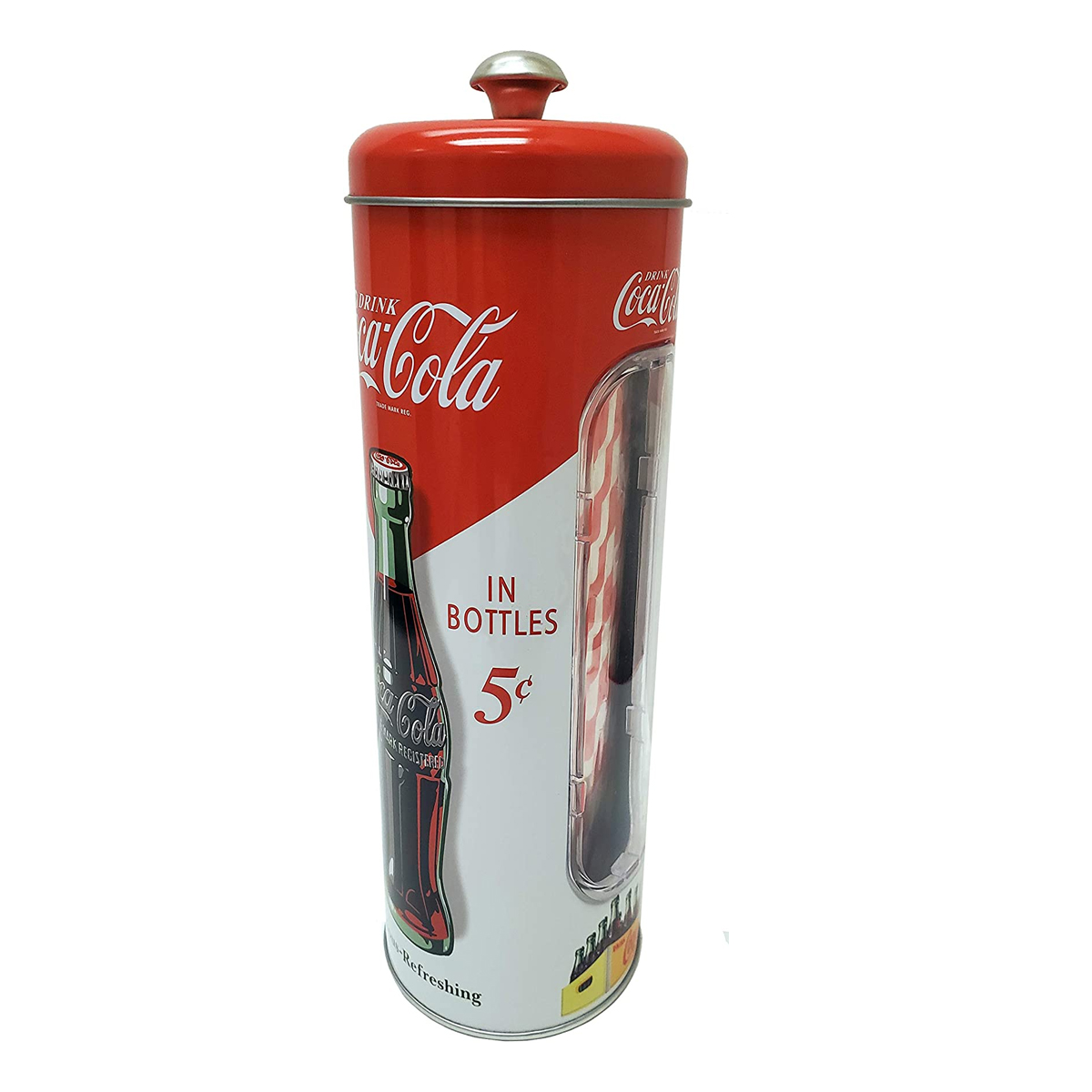 Organizador Popotes Coca Cola Incluye Set De Popotes 