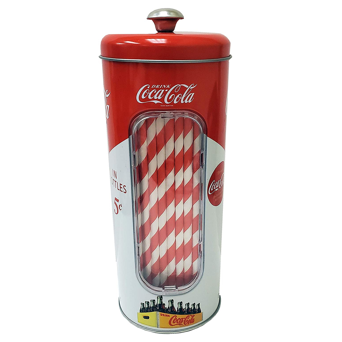 Organizador Popotes Coca Cola Incluye Set De Popotes 