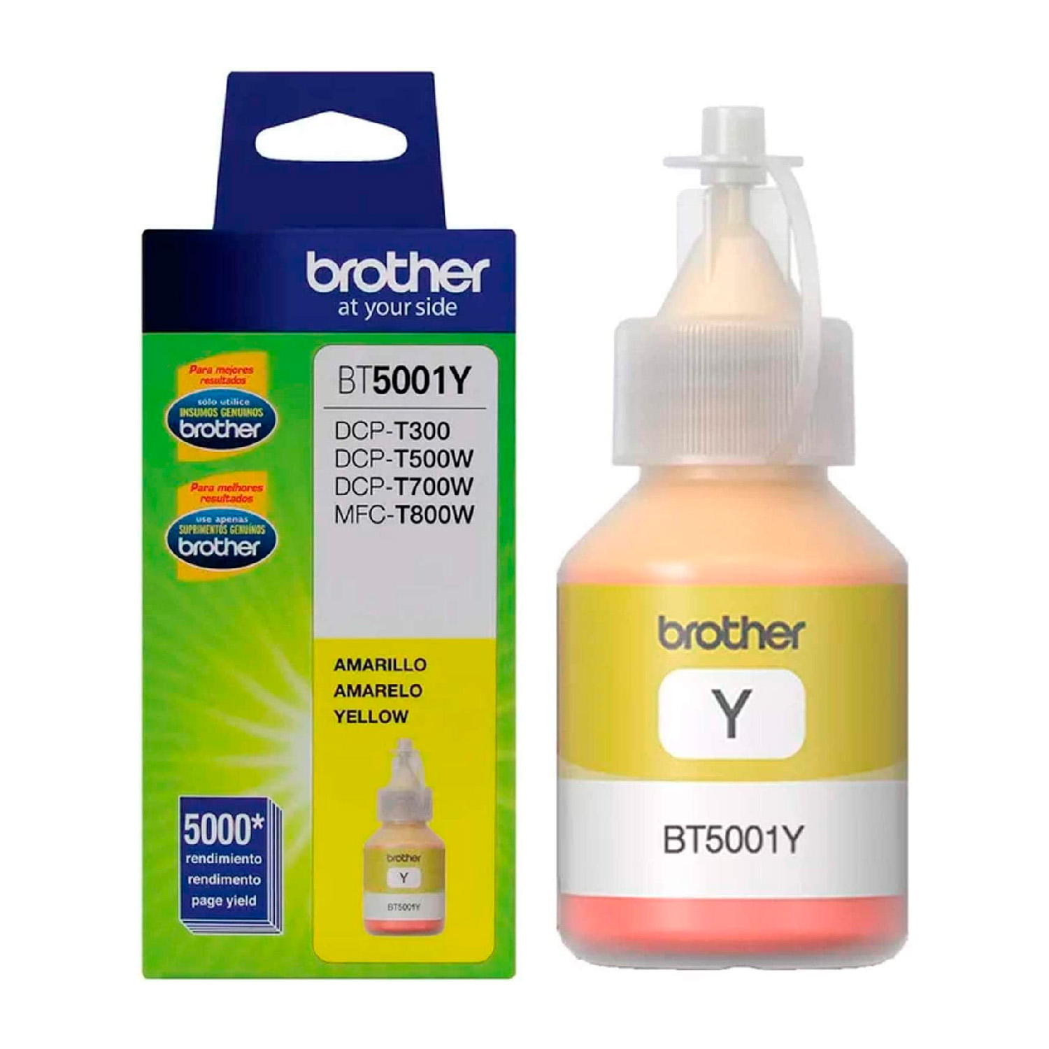 Kit De Tintas Brother BTD60BK BT5001C BT5001M BT5001Y DCP-MFC