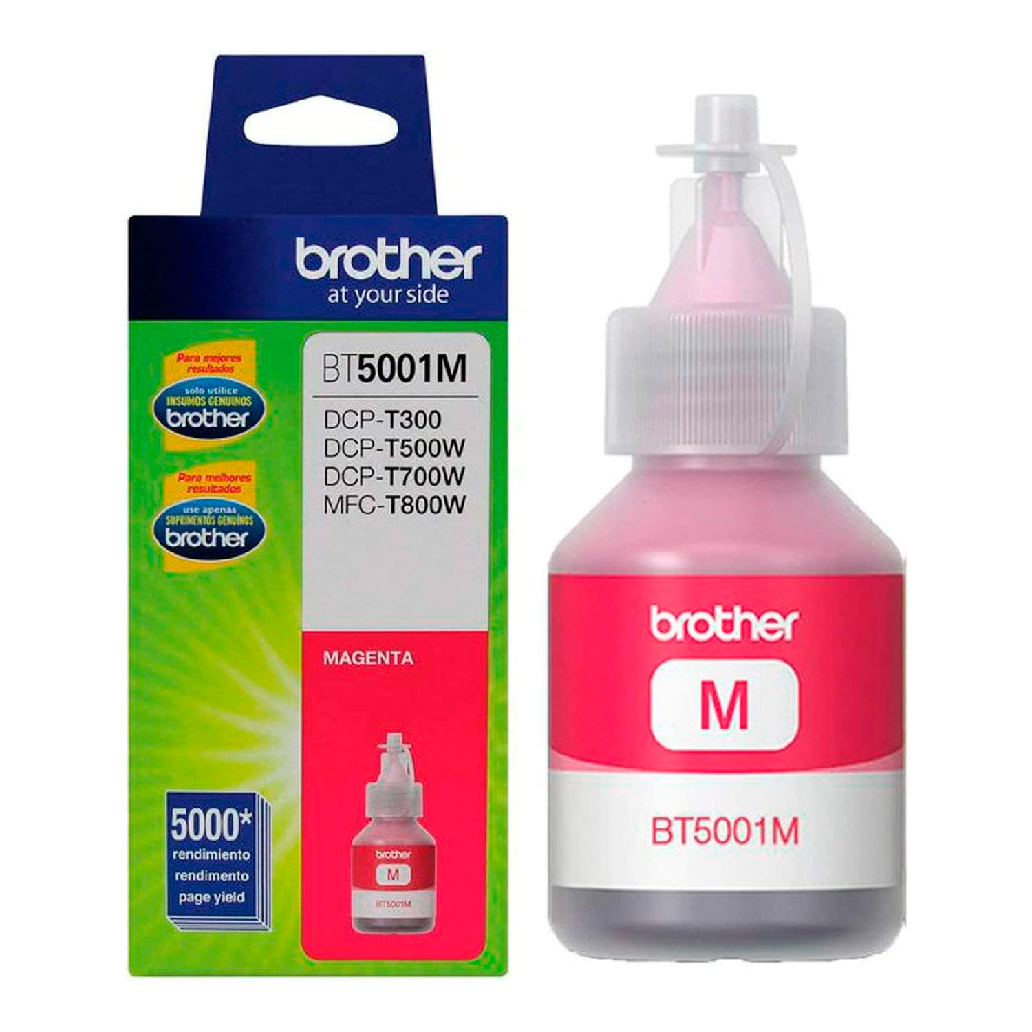 Kit De Tintas Brother BTD60BK BT5001C BT5001M BT5001Y DCP-MFC