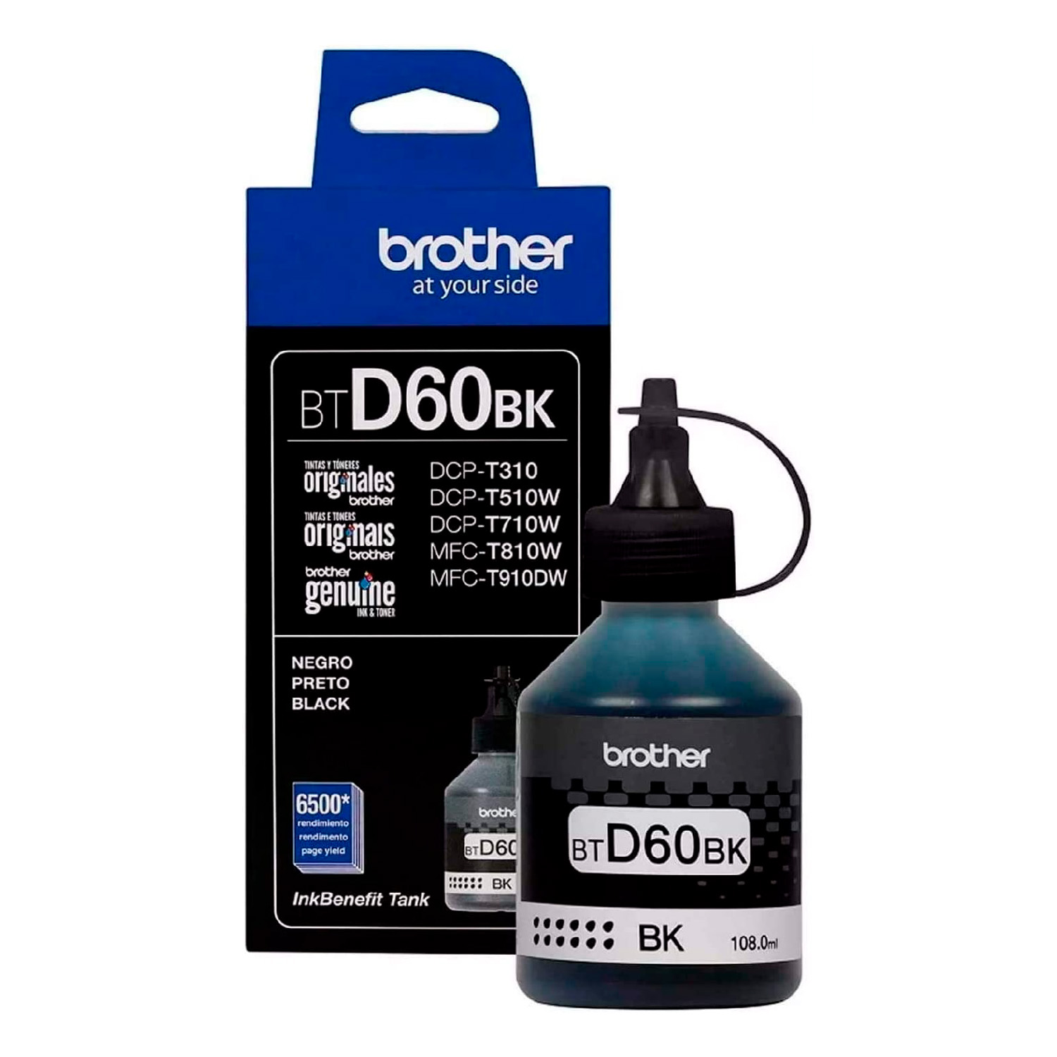 Kit De Tintas Brother BTD60BK BT5001C BT5001M BT5001Y DCP-MFC