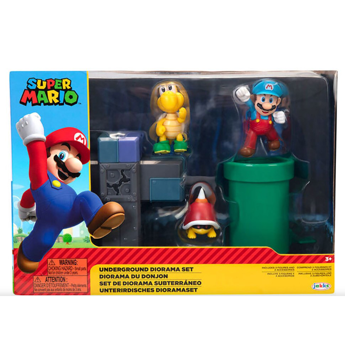 Set Muñecos Mario Bros Juego 5 Pzas Colección 