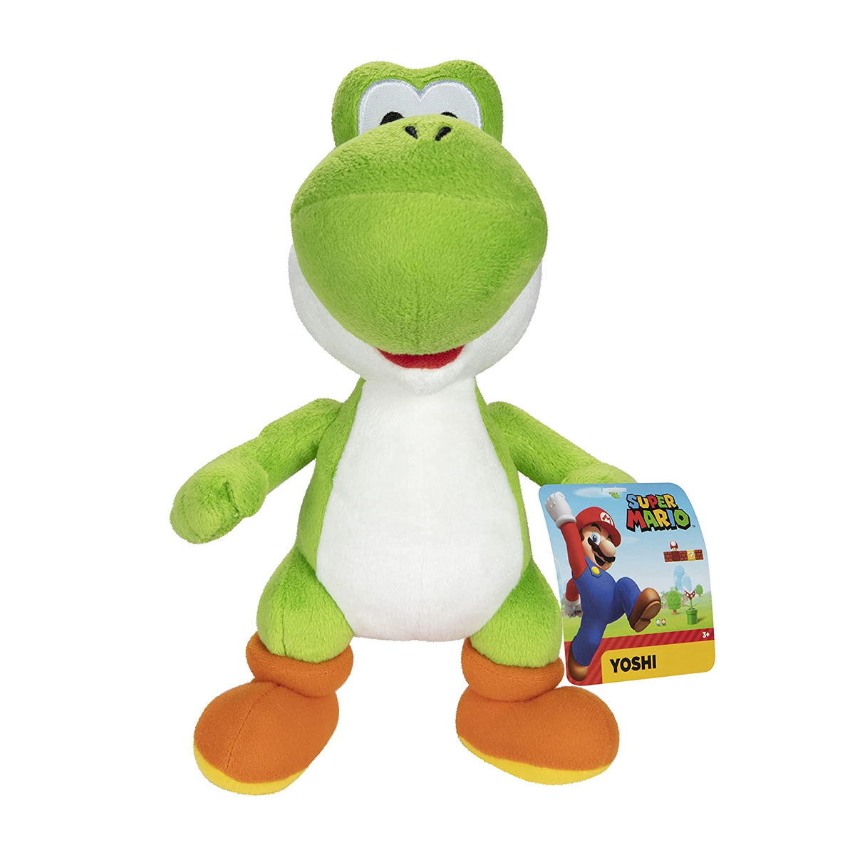Yoshi Peluche Chico Bordado Premium De Super Mario Bros