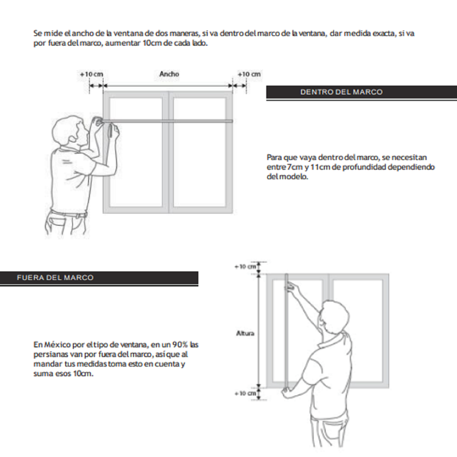 Persiana Enrollable Blackout 200 x 230  Hecha en México