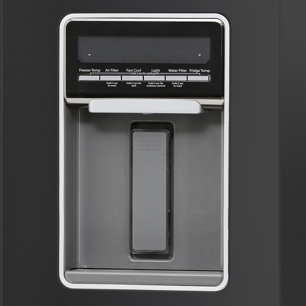 Refrigerador French Door Whirlpool 19.5 P³ MWRF220SEHV Negro