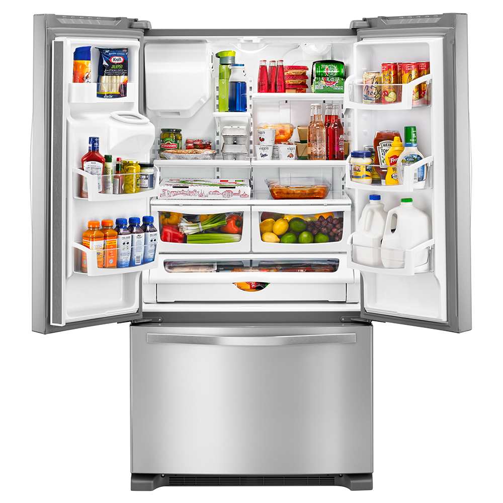 Refrigerador Whirlpool French Door 25p³ Dispensador de Agua WRF555SDFZ
